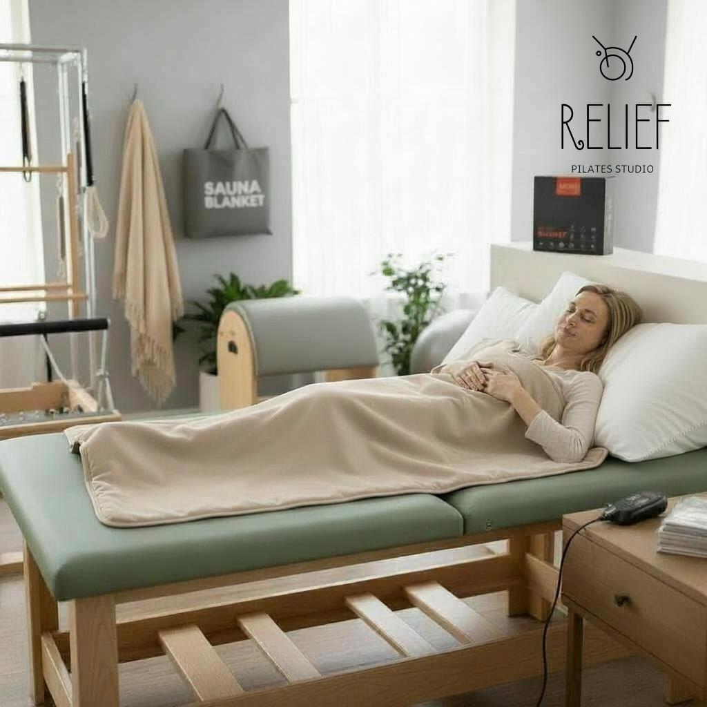 Sauna blanket session