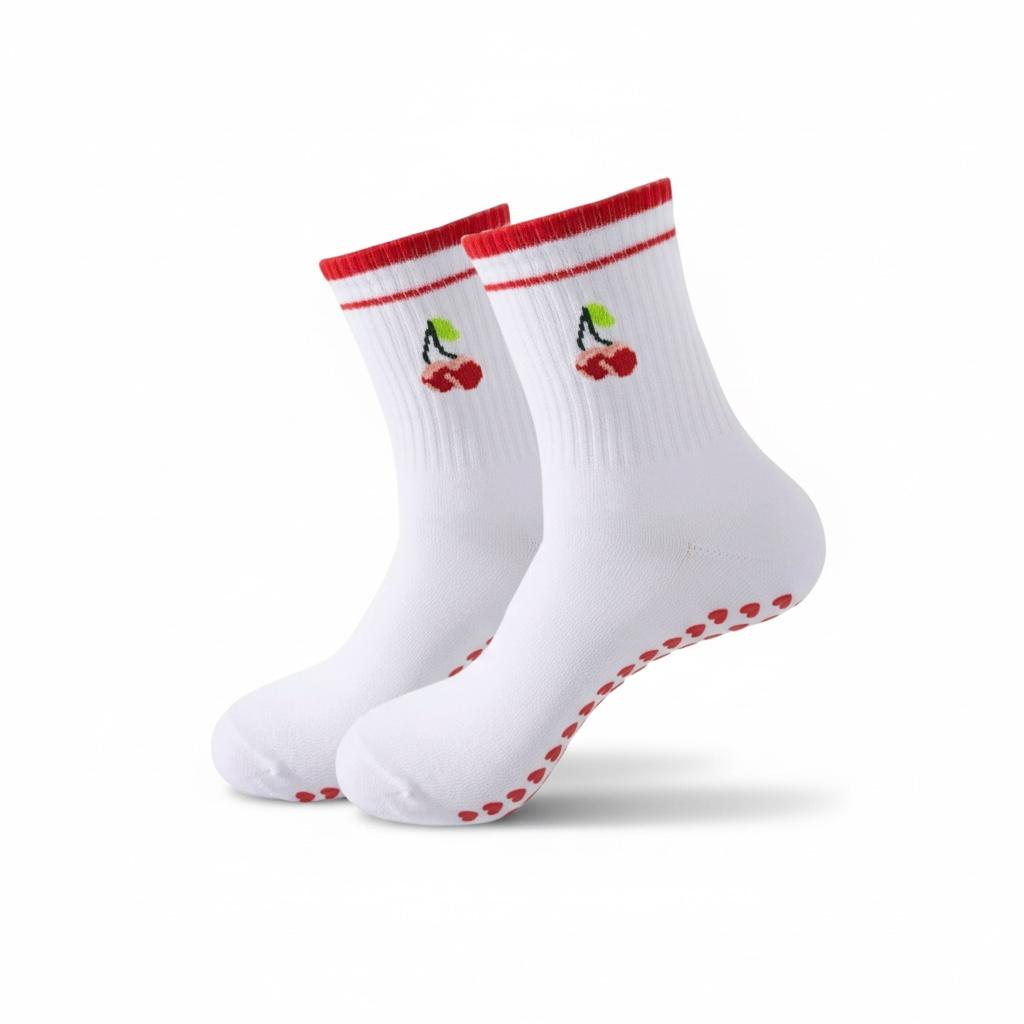 Pilates cherry socks ys0012