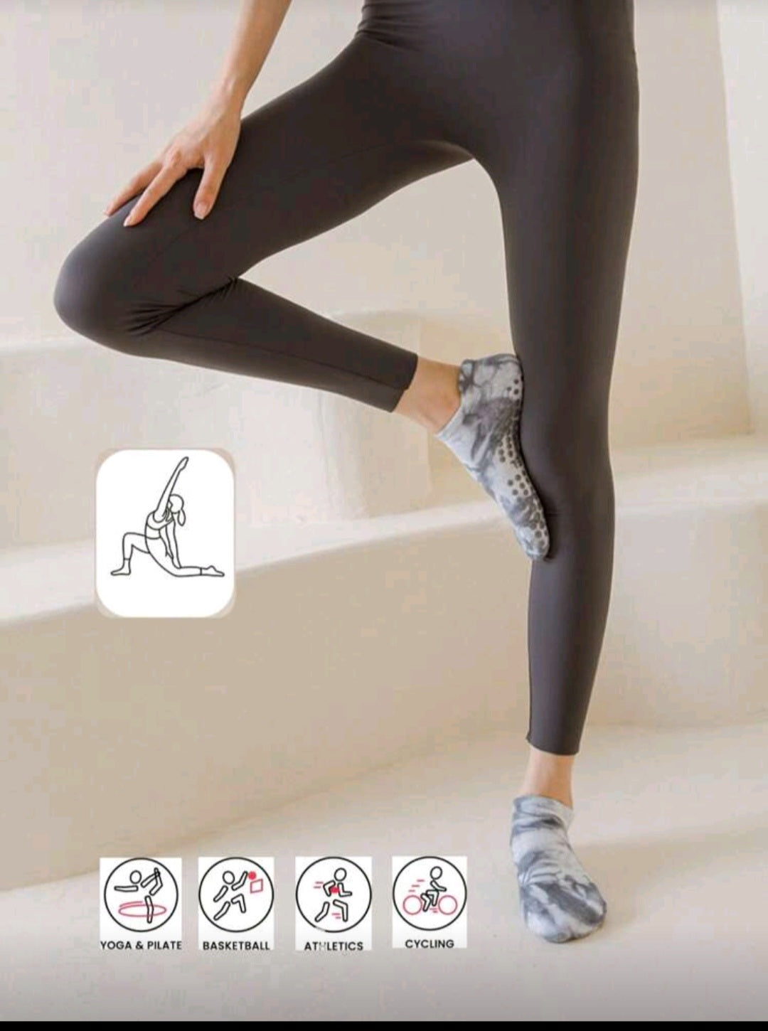 Tie-dye pilates,Yoga socks ys007