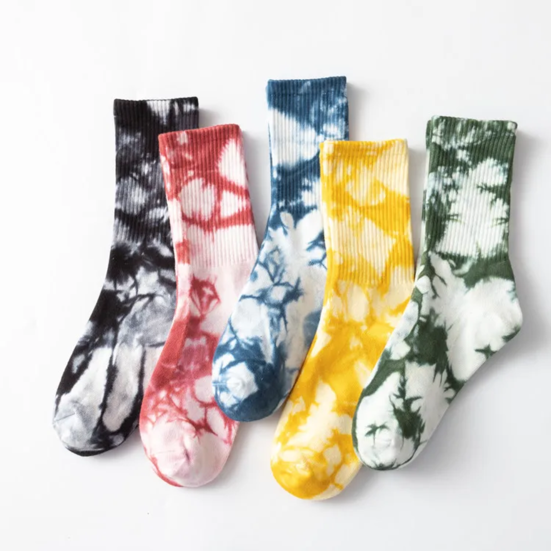 Tiedye pilqtes socks ys0020