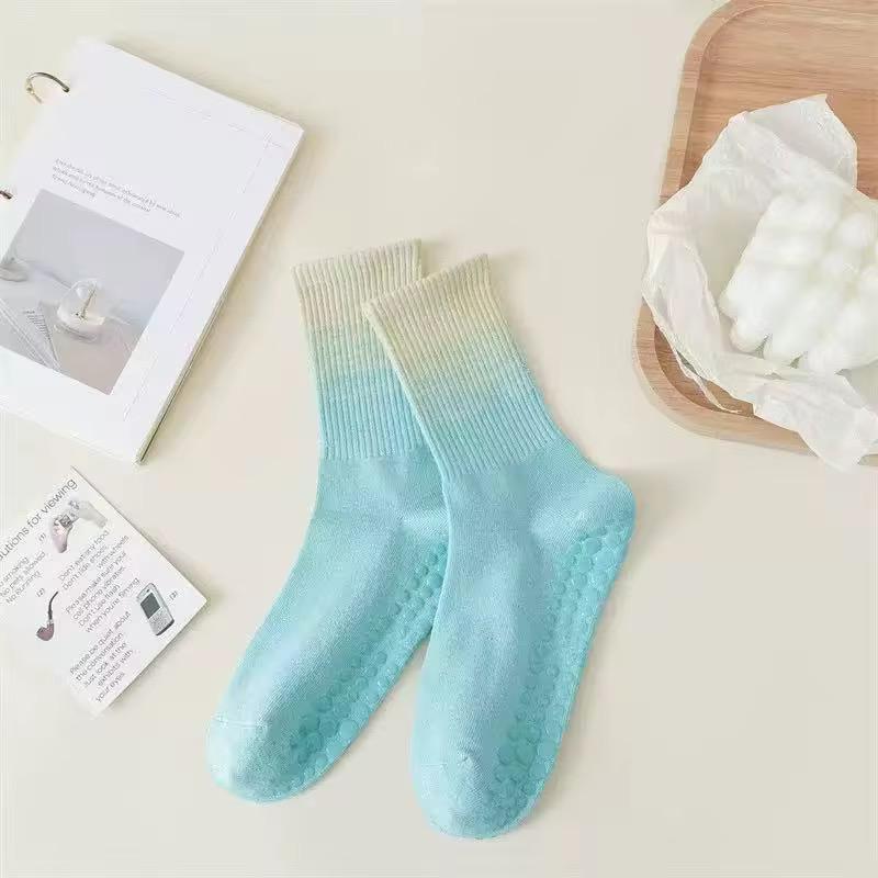 Yoga socks ombre'