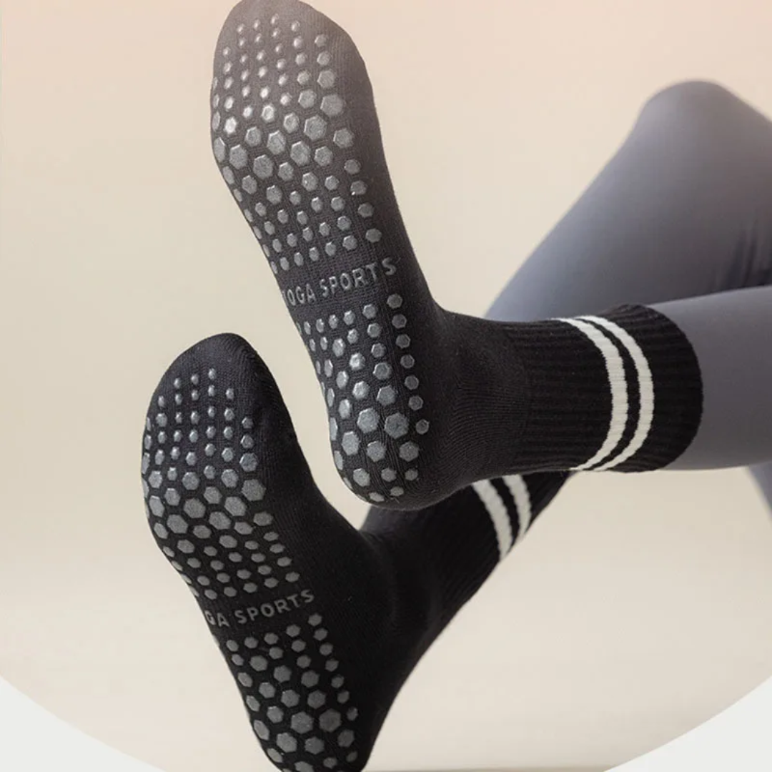 Long yoga pilates stripes socks ys0018
