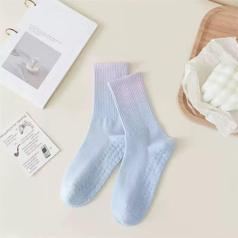 Yoga socks ombre'