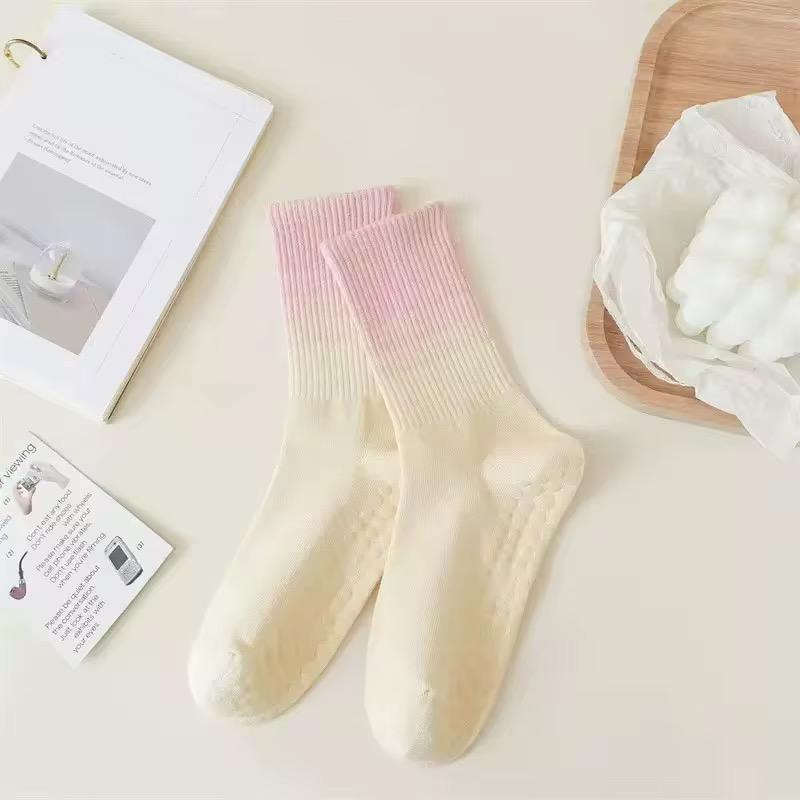 Yoga socks ombre'
