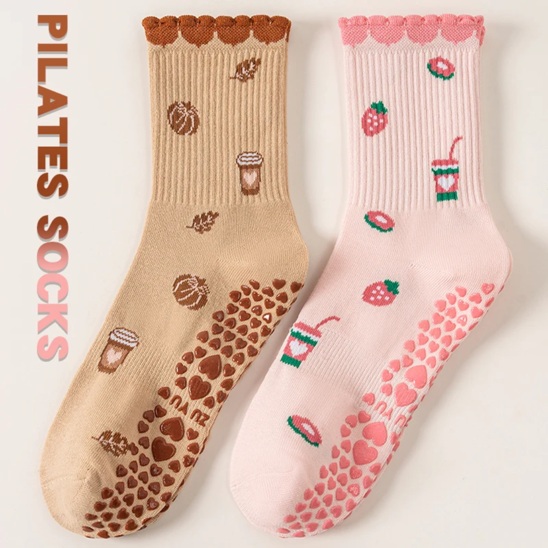 Coffe Pilates long socks S0022