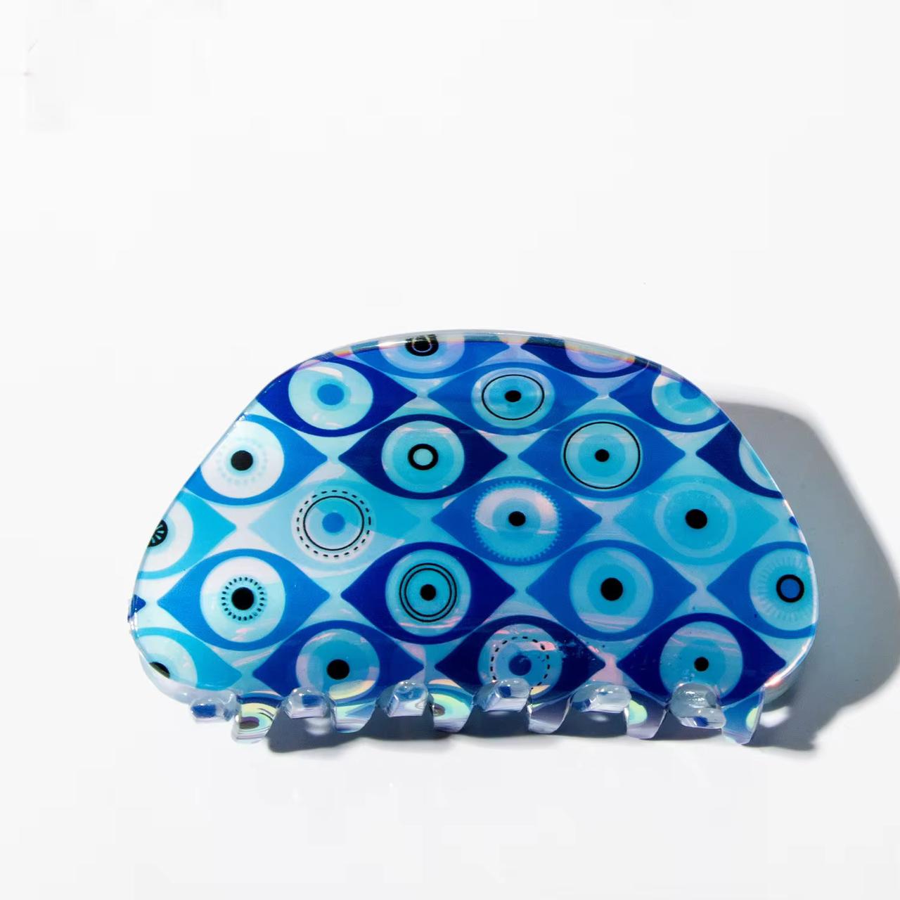 Hair clip evil eye clip003