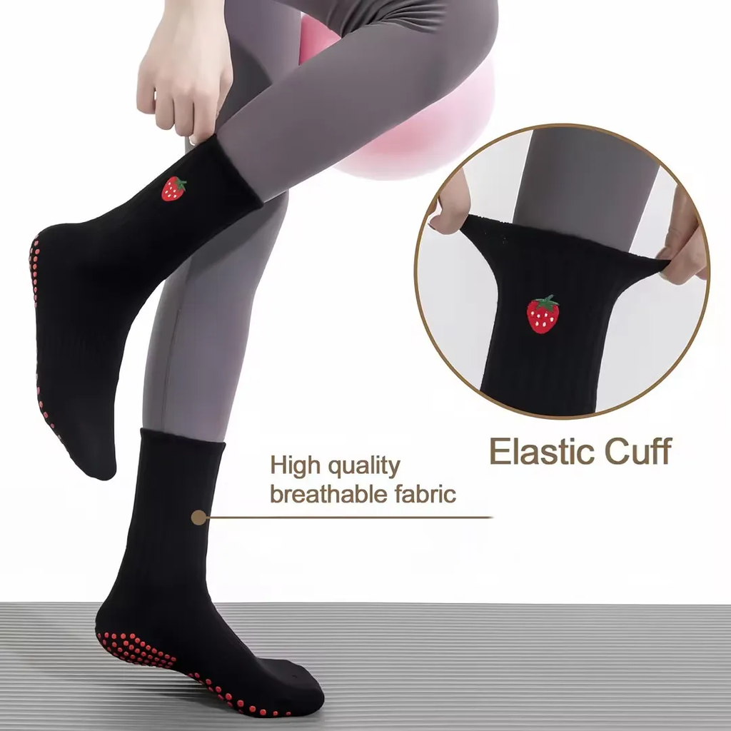 Fruit long socks pilates S0028