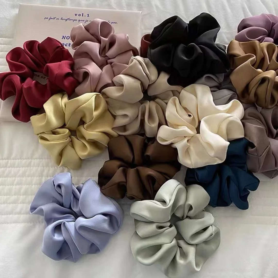 Satin Scrunchies large size s003