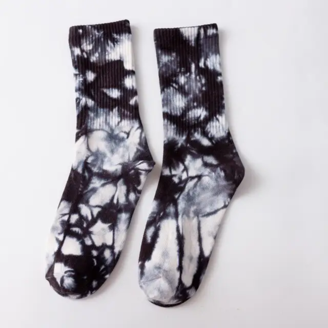 Tiedye pilqtes socks ys0020