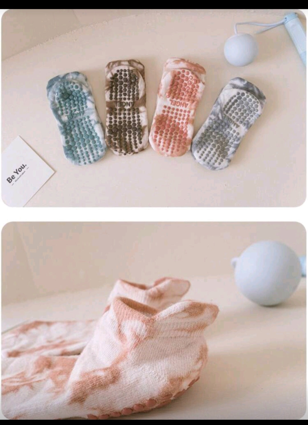 Tie-dye pilates,Yoga socks ys007