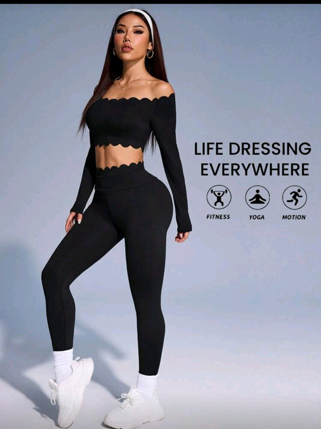 Fringe women set _black Set002