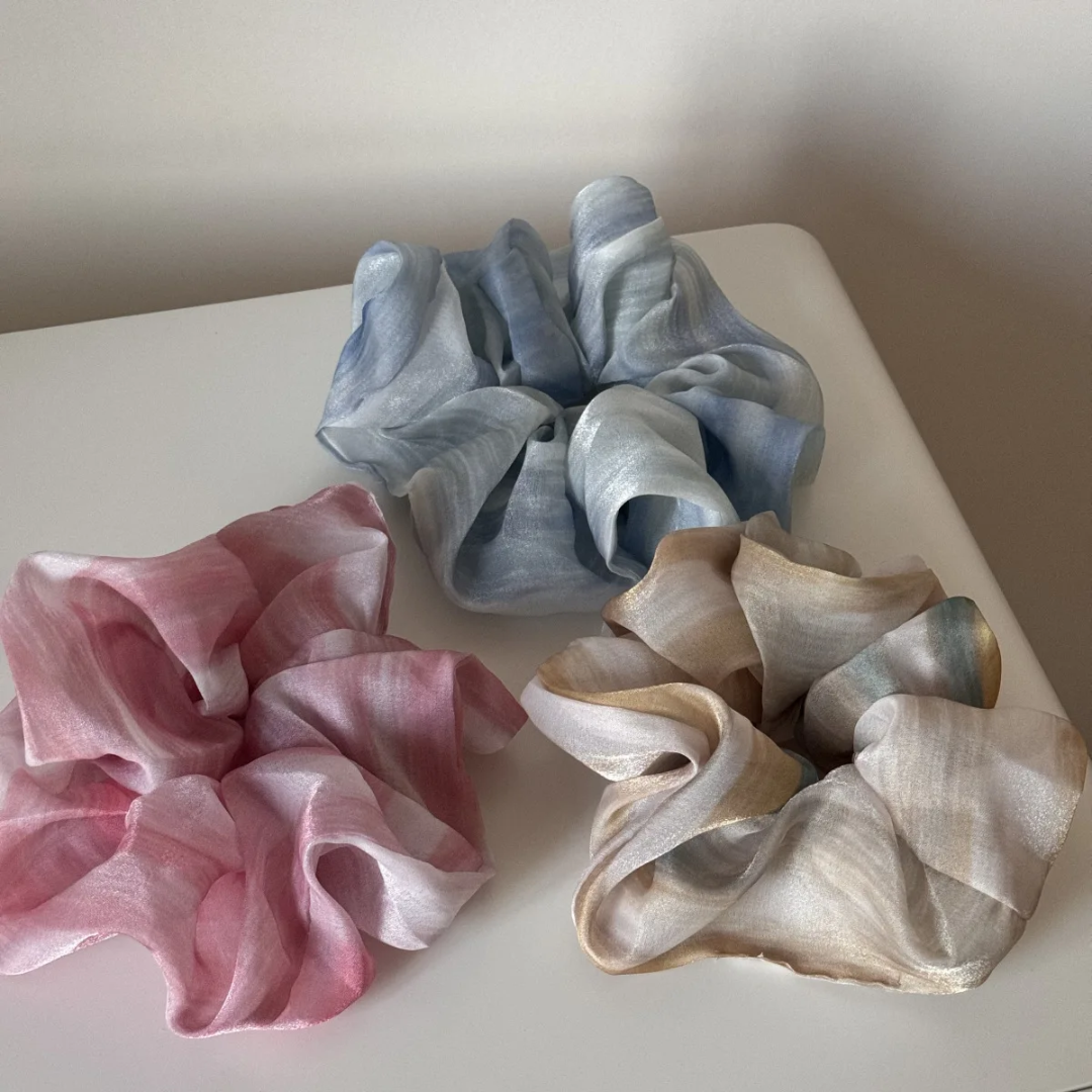 Large mesh scrunchies s004