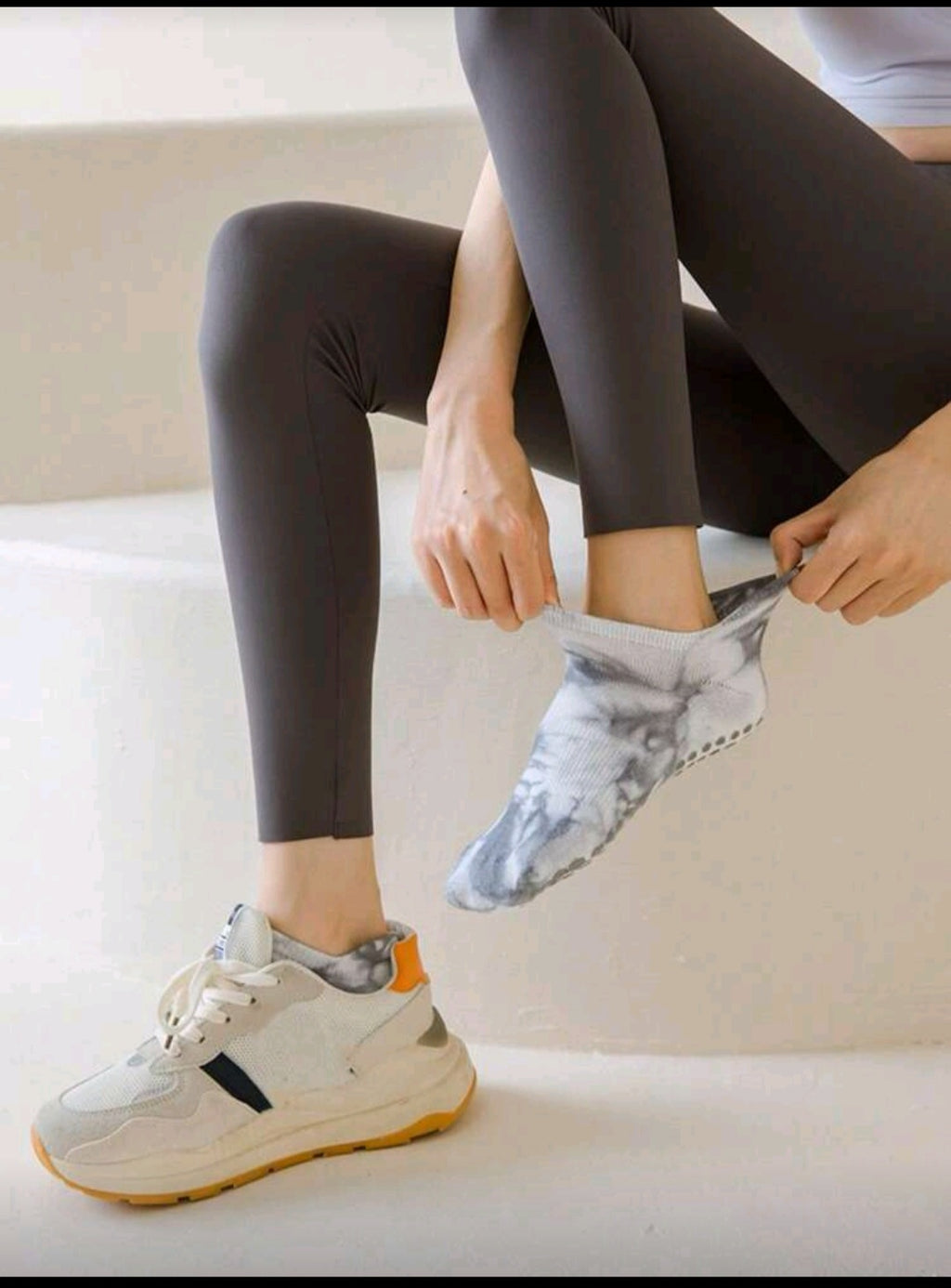Tie-dye pilates,Yoga socks ys007