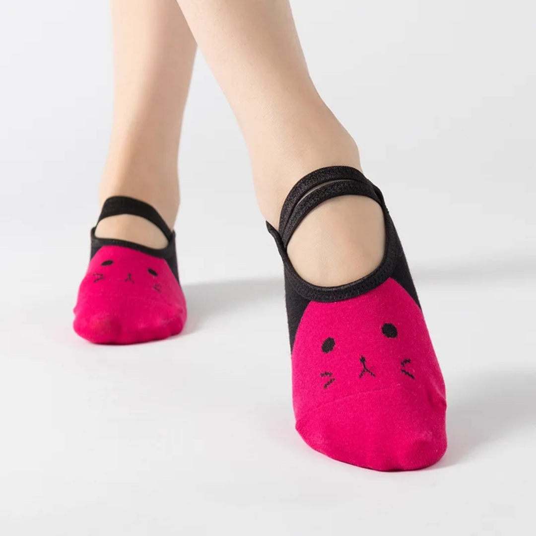 Pilates cat socksS0031